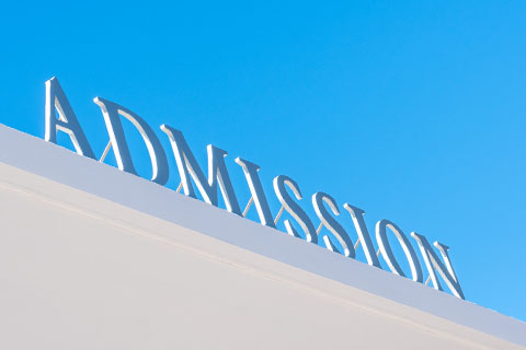 admissions